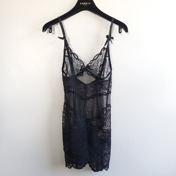 New Agent Agent Provocateur Love Slip Dress In Black Size AP 2 = Small 4 - 6 US - Picture 8 of 14